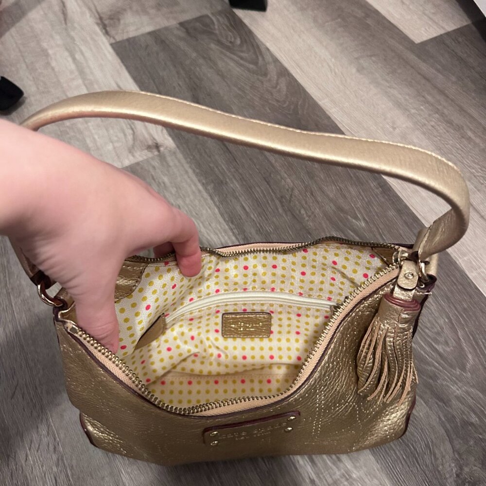 Kate Spade Vintage Mini Gold Bag - Picture 3 of 4